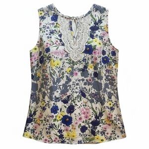 Daniel Rainn
Daniel Rainn Quin Keyhole Crochet Lace Neckline Blouse Size XL